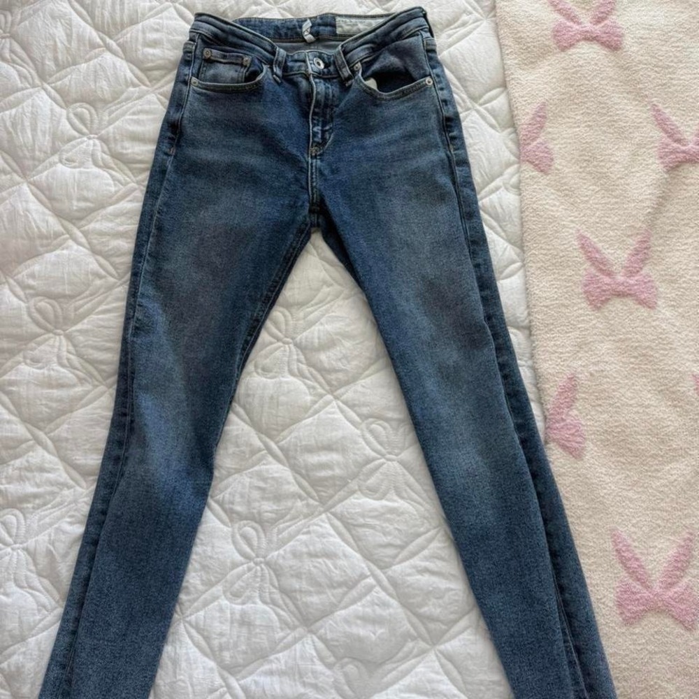 Rag‎ & Bone dark wash skinny jeans